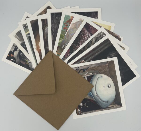 Les Monstres de Paris, pack de 12 cartes