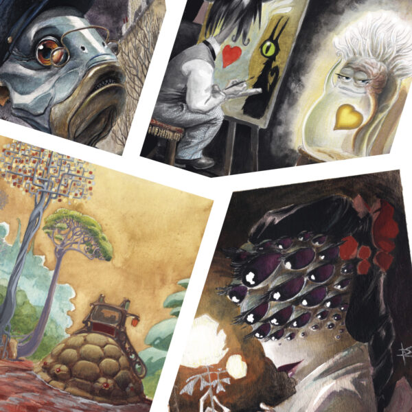 Les Monstres de Paris, pack de 12 cartes