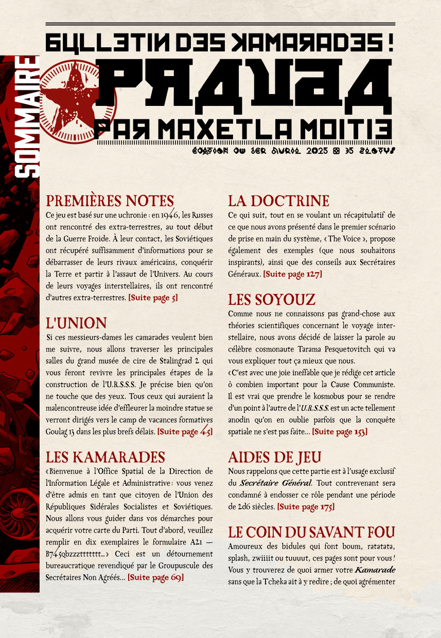 Star Marx, le jeu de rôle - Édition augmentée – Image 4