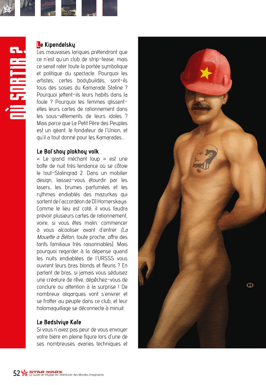 Star Marx, Guide de Voyage de l’Aventurier des Mondes Imaginaires – Image 8