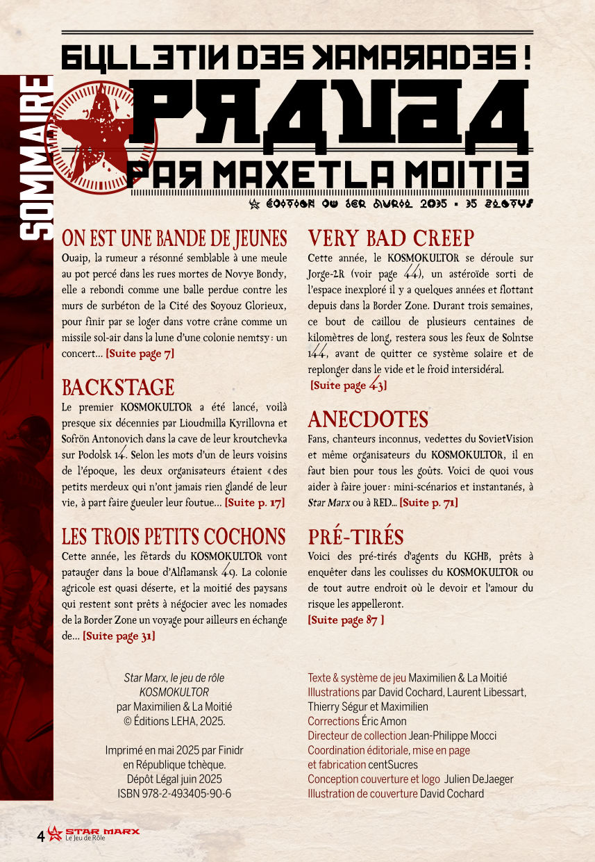 Star Marx, le jeu de rôle - Kosmokultor – Image 5