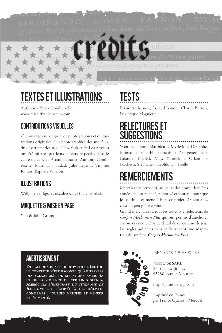 Americana, l’intégrale du syndrome de Babylone – Image 2