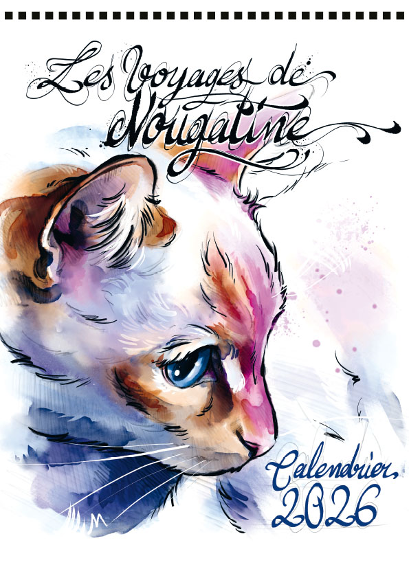 Les Voyages de Nougatine, Calendrier 2026 (PRÉCOMMANDE) – Image 2