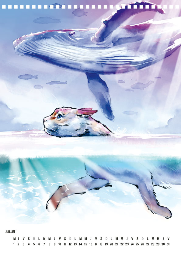 Les Voyages de Nougatine, Calendrier 2026 (PRÉCOMMANDE) – Image 6