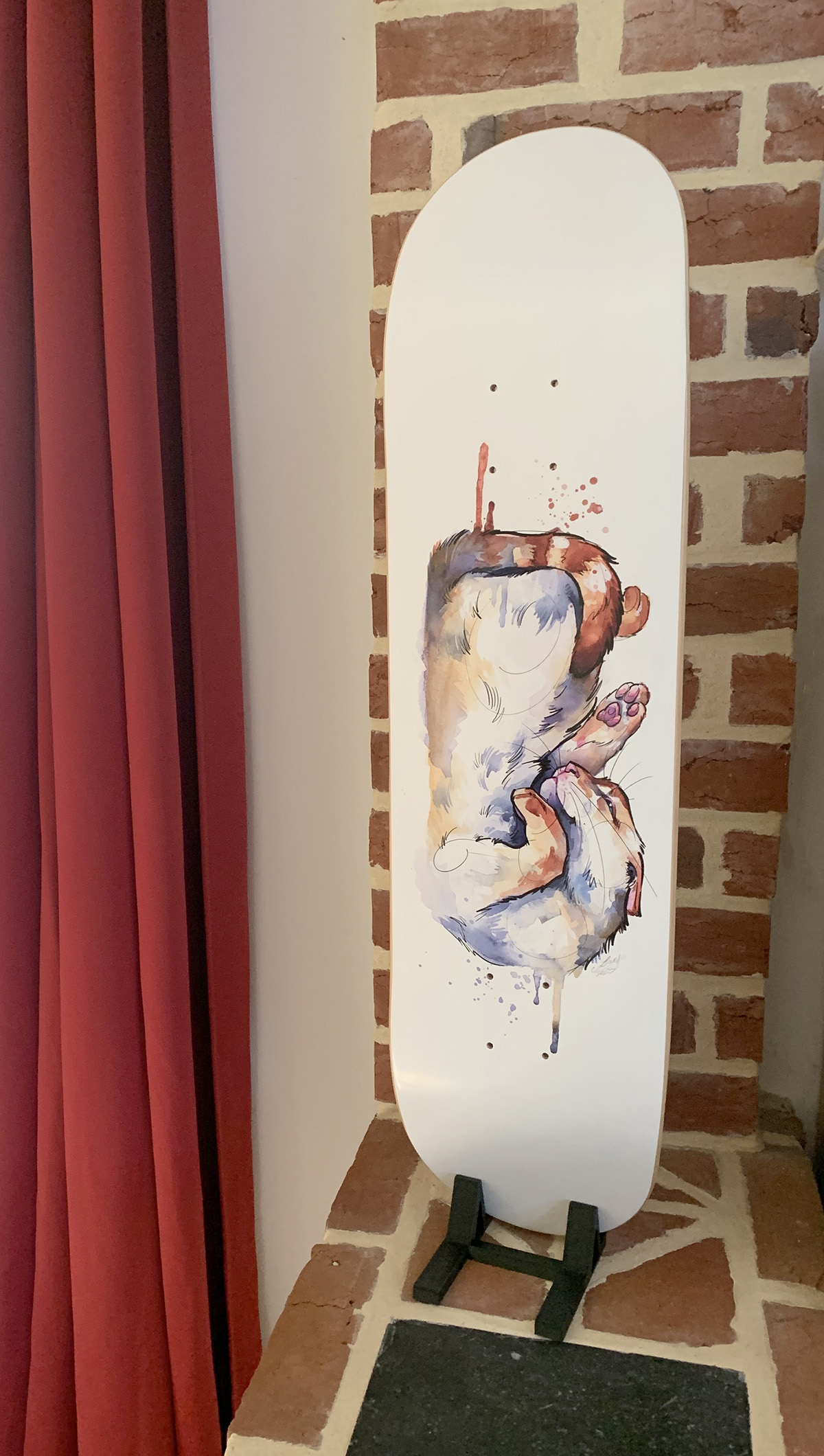 Nougatine, planche de skateboard – Image 2